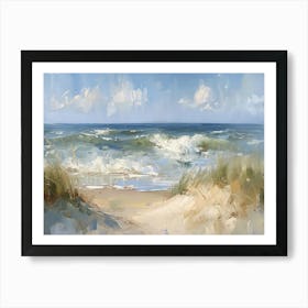 Coastal Impression Dynamic Waves 5 Art Print