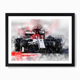 Kimi Räikkönen 2019, Formula 1 Poster