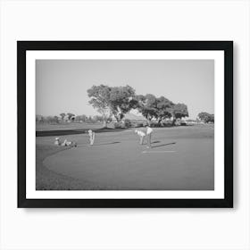 Municipal Golf Course,Phoenix, Arizona By Russell Lee Art Print
