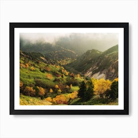 Alpine Autumn Art Print