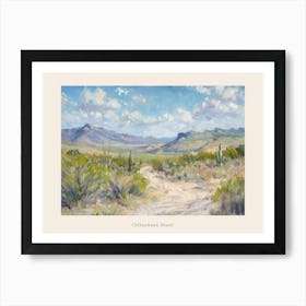 Western Landscapes Chihuahuan Desert Texas 4 Poster Art Print