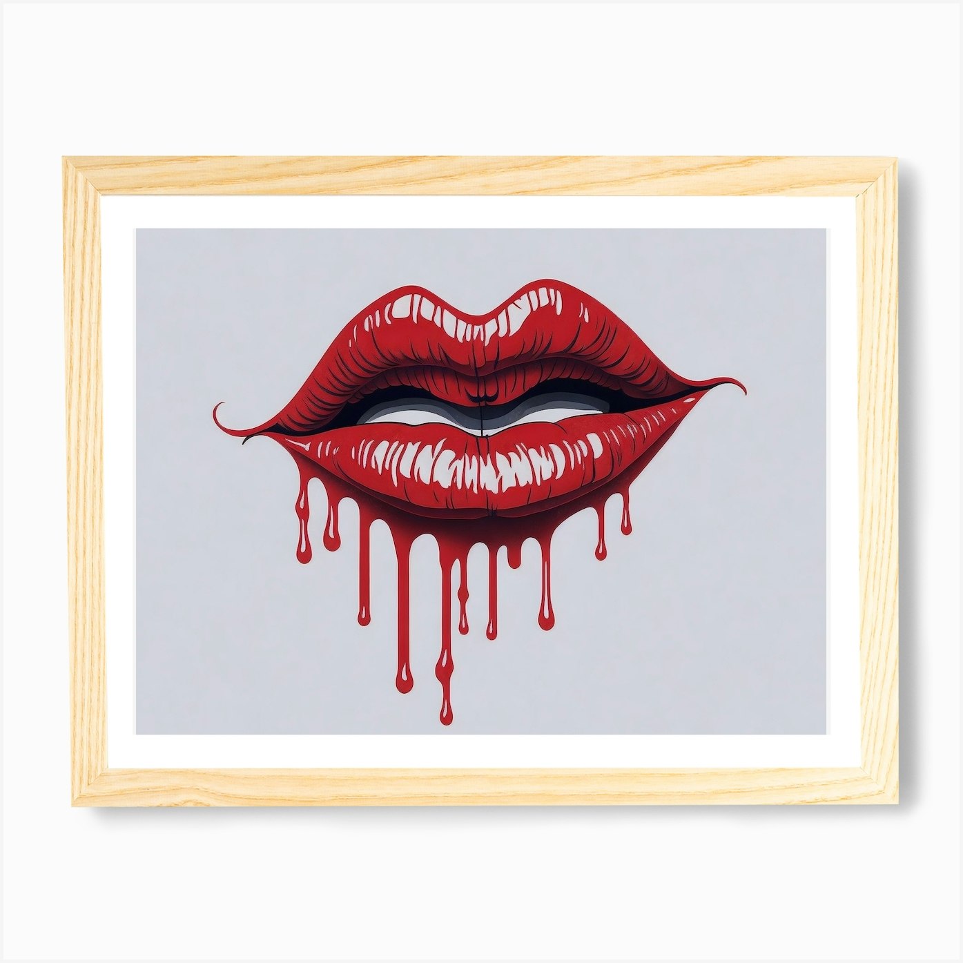 Bloody Lips Art for Sale - Fine Art America