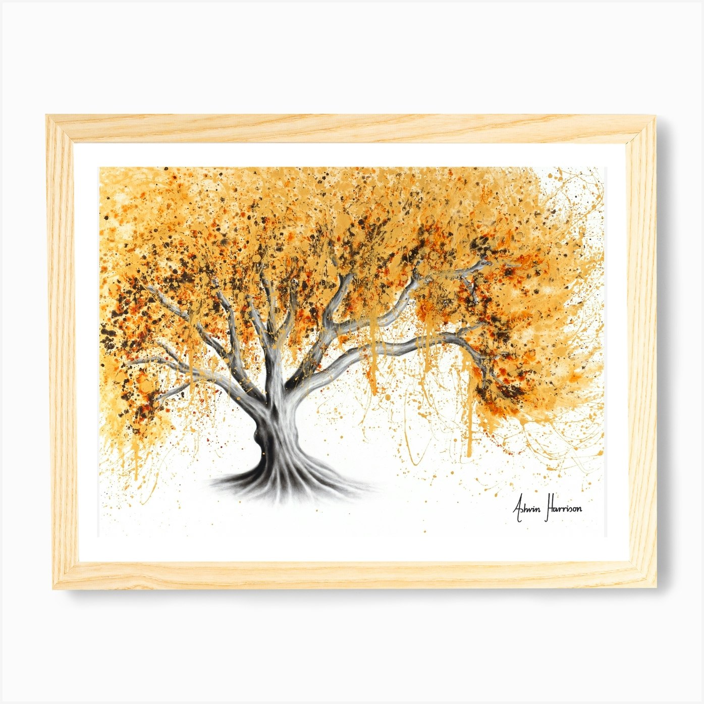 The Golden Tree Art Print by Ashvin Harrison - Fy