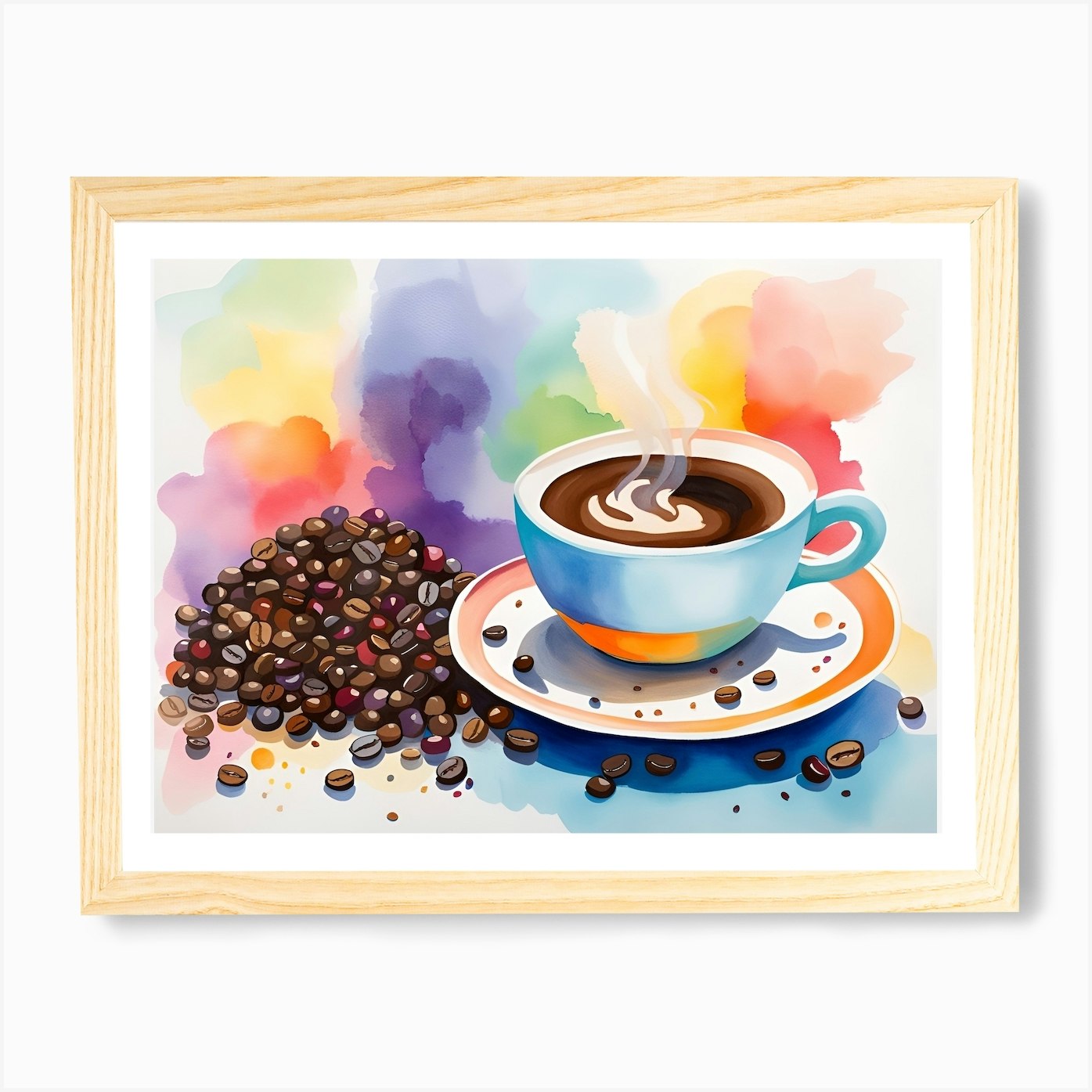 Coffee cup, digital painting, me, 2021 : r/Art