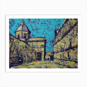 Iglesia de la Purísima en Salamanca Art Print