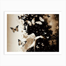 Butterfly Wings 6 Art Print