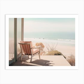 California Dreaming - Alone in the Ocean Art Print