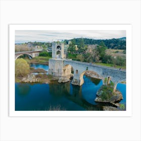 Bridge Over The River in Besalú 20210101 138ppub Art Print