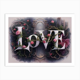 Love. 3 Art Print