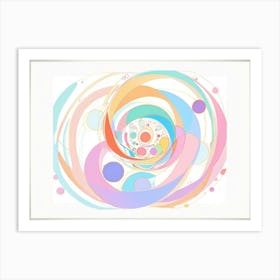 Abstract Swirls 6 Art Print