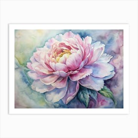 Pink Peony Art Print