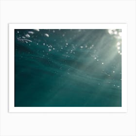 Underwater Lights 34 Art Print