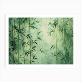 Bamboo Forest (3) Art Print