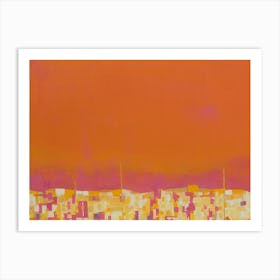 Evening Skies  Art Print