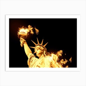 Statue Of Liberty 4 Art Print