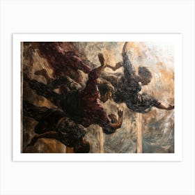 Contemporary Artwork Inspired By Tintoretto 3 Art Print