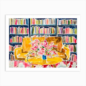 Library Of Books Art Print