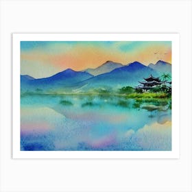 Mystic Reflections Art Print