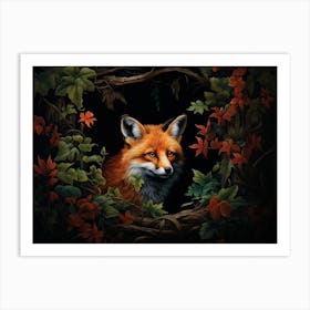 Blanfords Fox 4 Art Print