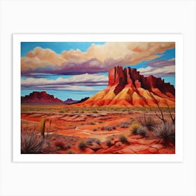 Painted Desert Art Print