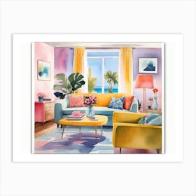 Living Room Art Print