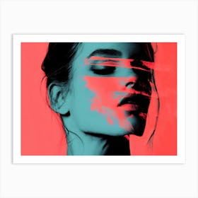 Portrait Of A Woman 54 Art Print