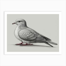 Dove P Art Print