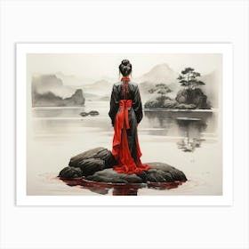 Asian Woman Art Print