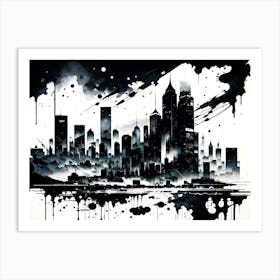 Cityscape 56 Art Print