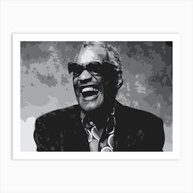 RAY CHARLES Art Print