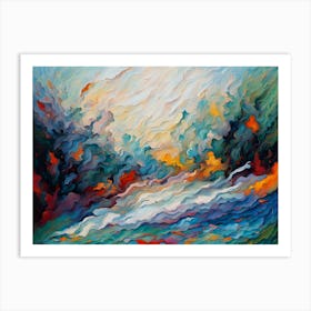 Abstract Painting 27 Art Print