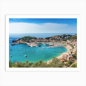 Port Soller Mallorca 1 Art Print