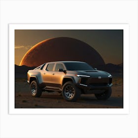 Hyundai Explorer Concept Art Print