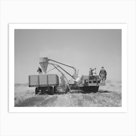 Combined Hay Picker Upper And Chopper Developed By Members Of The Casa Grande Valley Farms, Pinal Art Print