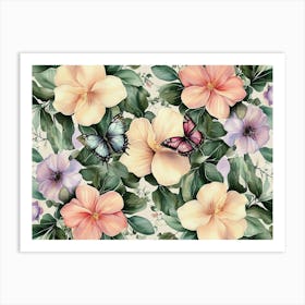 Hibiscus 1 Art Print