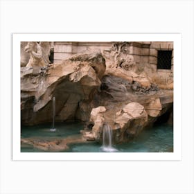 Trevi Fountain Rome Art Print