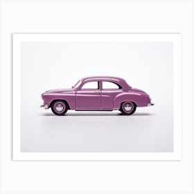 Toy Car Purple Car Art Print