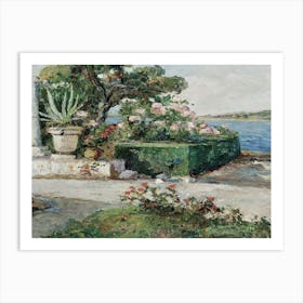 Garden By The Sea 1 Art Print