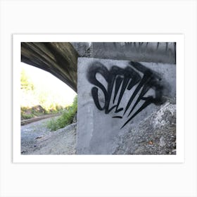 Graffiti - Canada 1 Art Print