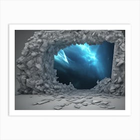 3d Background (106) Art Print