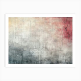 Grunge Photo Abstract Painting Art Print