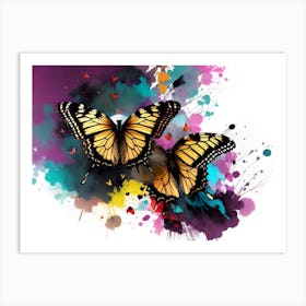 Butterfly Painting 178 Art Print