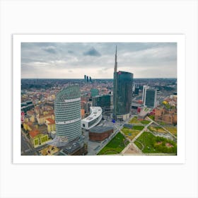 Poster Italy Bosco Verticale Art Print