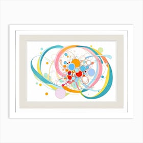 Abstract Swirls 5 Art Print