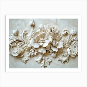 Floral Wall Art 12 Art Print