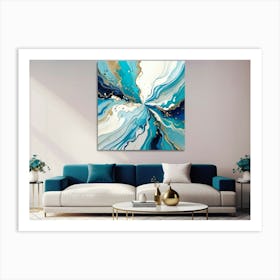 Abstract Painting 727 Art Print