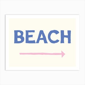 Beach Art Print