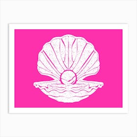 Mermaid Shell Art Print