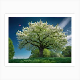 Tree In Bloom Art Print