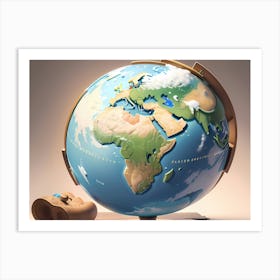 Globe Of The World 1 Art Print